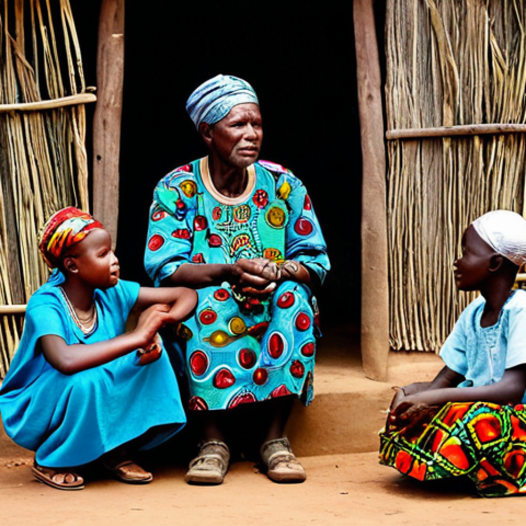 중앙아프리카 공화국의 독특한 법률 - Family Dispute Resolution**

"A multi-generational family, fully clothed in modest, colorful African...