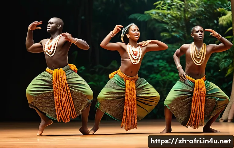 중앙아프리카 공화국 전통 춤 관련 이미지 1